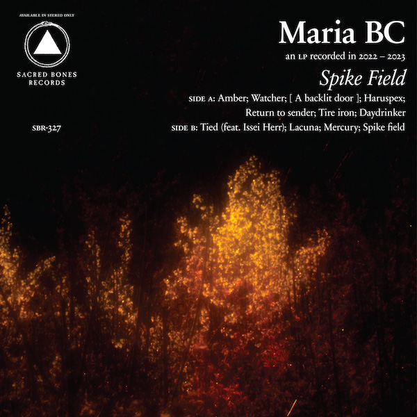 You are currently viewing Maria BC announces new album Spike Field; watch/listen to dual single ‘Amber / Watcher’