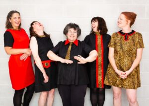 Read more about the article Piney Gir’s ’00s pop-and-roll supergroup The Schla La Las return with joyous new single ‘1234’