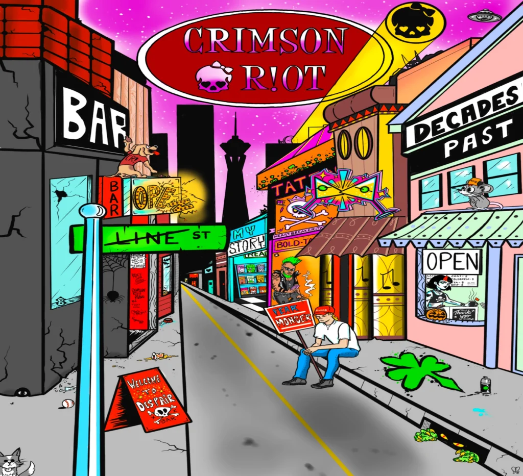 Crimson Riot announce new album Third Time’s A Charm & share new single/video ‘Cross The Line’