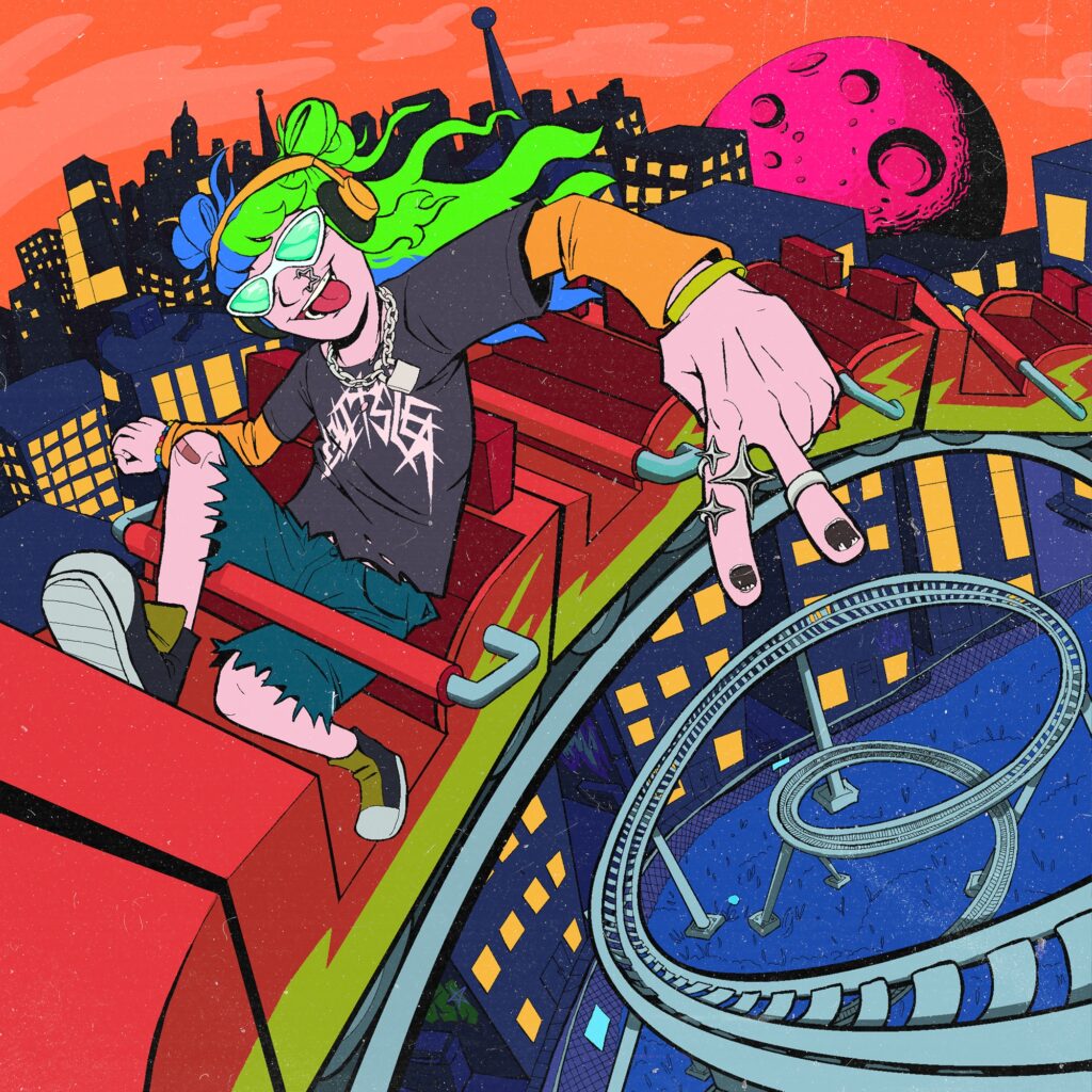 lolitslea announce new album RollerCoaster Tycoon alongside new single/video ‘BURNOUT!! BURNOUT!!’