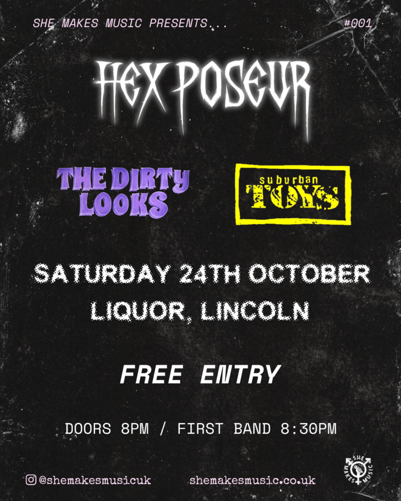 She Makes Music Presents announces first ever live show in Lincoln
